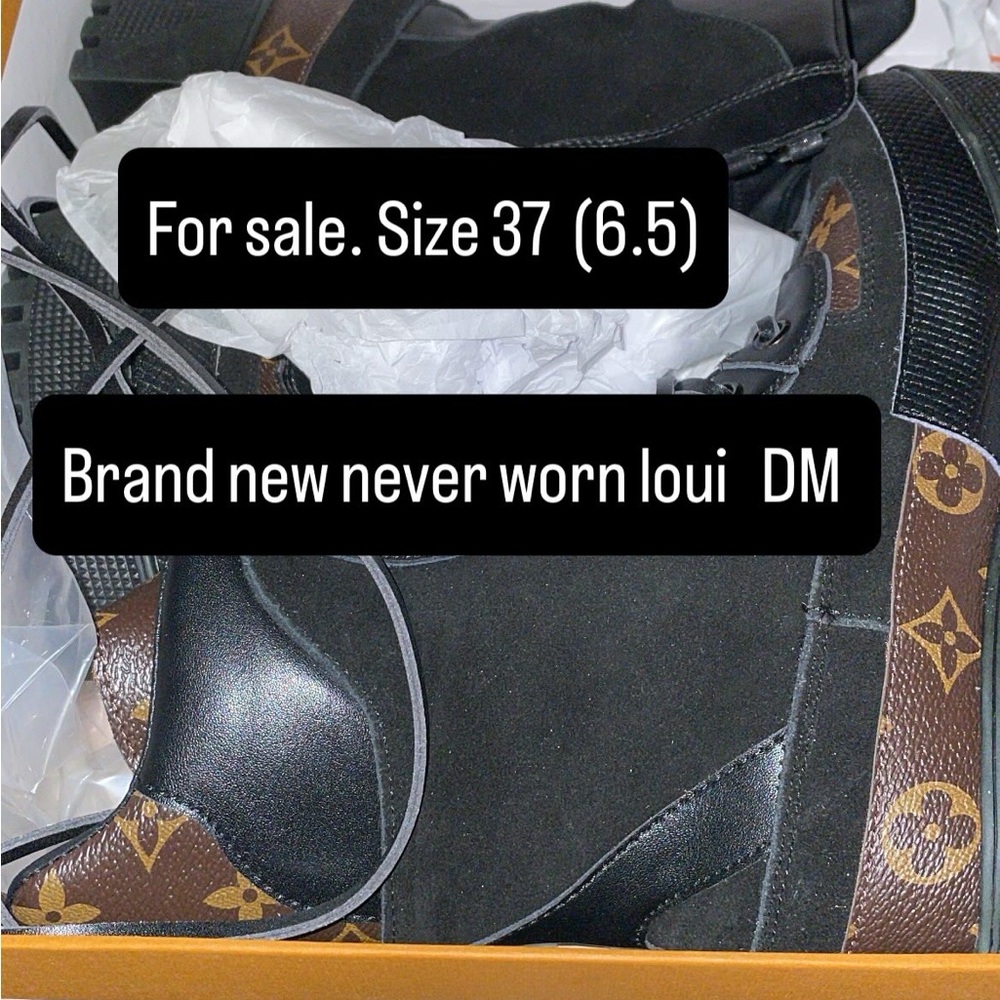 Elegant Black and Brown Combat Boots
